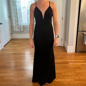 Amelia Black Sleeveless Maxi Dress- Never Worn